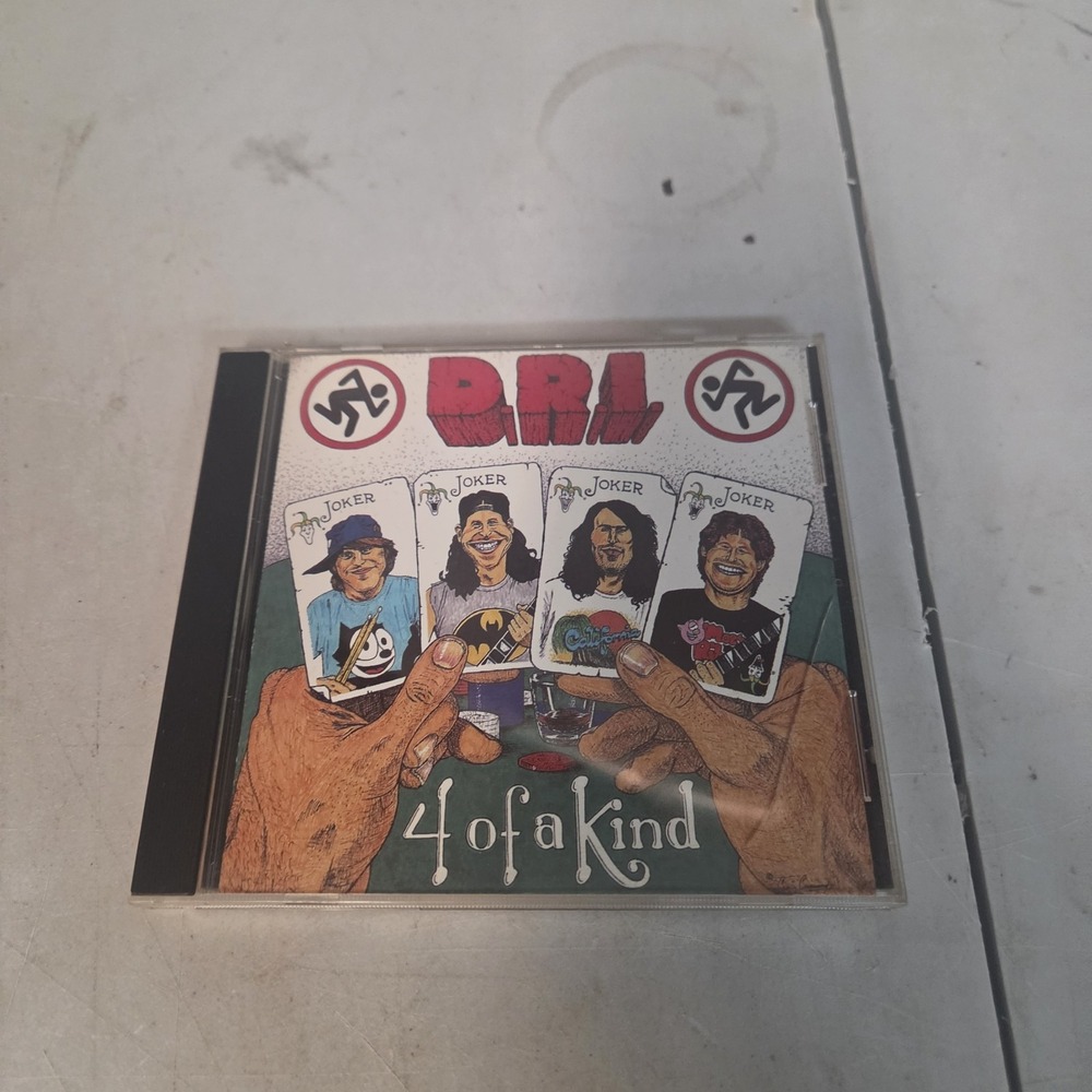D.R.I. Four of a Kind CD 1989 Canada Import Metal Blade Thrash Metal 7 73304-2